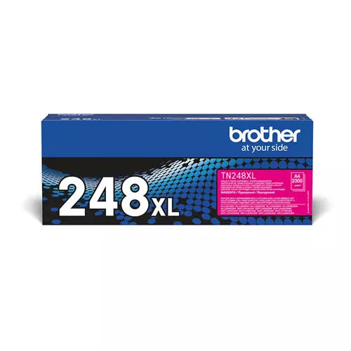 Brother TN-248XLM. Colour toner page yield: 2300 pages Printing colours: Magenta Quantity per pack: 1 pc(s)