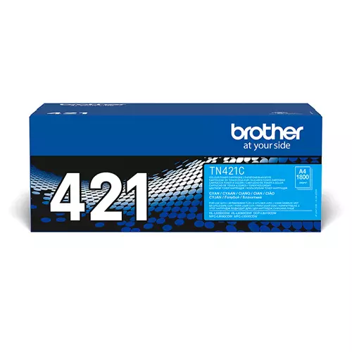 Brother TN-421C. Printing colours: Cyan Quantity per pack: 1 pc(s)
