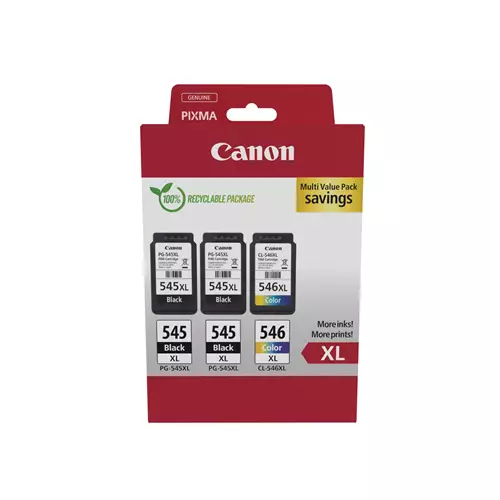 Canon 8286B013 ink cartridge 3 pc(s) Original High (XL) Yield Black Cyan Magenta Yellow