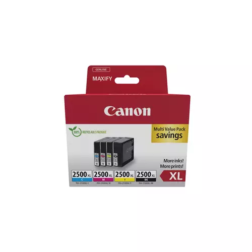 Canon 9254B010 ink cartridge 4 pc(s) Original High (XL) Yield Black Cyan Magenta Yellow