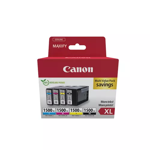 Canon 9182B010 ink cartridge 4 pc(s) Original High (XL) Yield Black Cyan Magenta Yellow