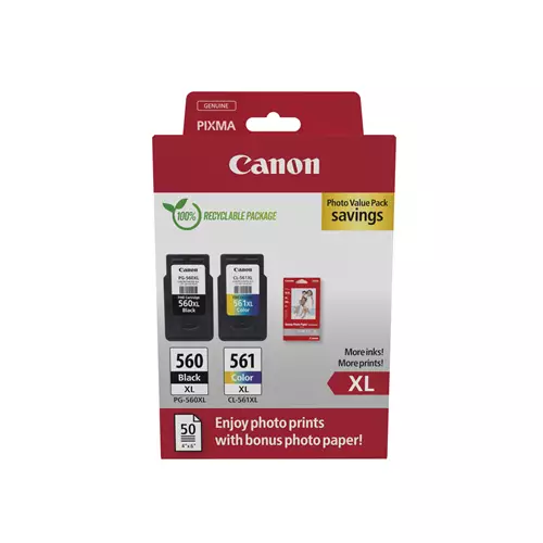 Canon 3712C008 ink cartridge 2 pc(s) Original High (XL) Yield Black Cyan Magenta Yellow