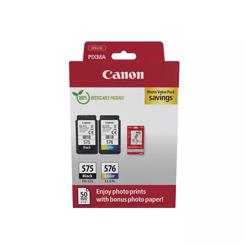 Canon 5438C004 ink cartridge 2 pc(s) Original Black Cyan Magenta Yellow
