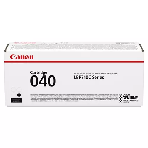 Canon 040. Printing colours: Black Quantity per pack: 1 pc(s)