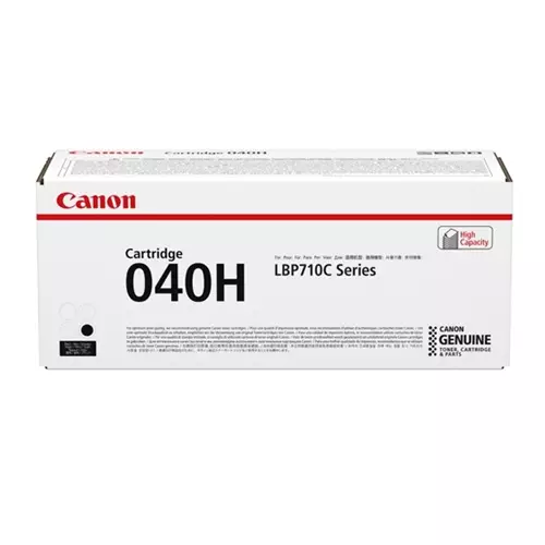 Canon 040H. Printing colours: Black Quantity per pack: 1 pc(s)
