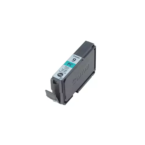 Canon PGI-9PC Photo Cyan Ink Cartridge. Colour ink type: Dye-based ink Colour ink page yield: 393 pages Printing colours: Photo cyan Quantity per pack: 1 pc(s)