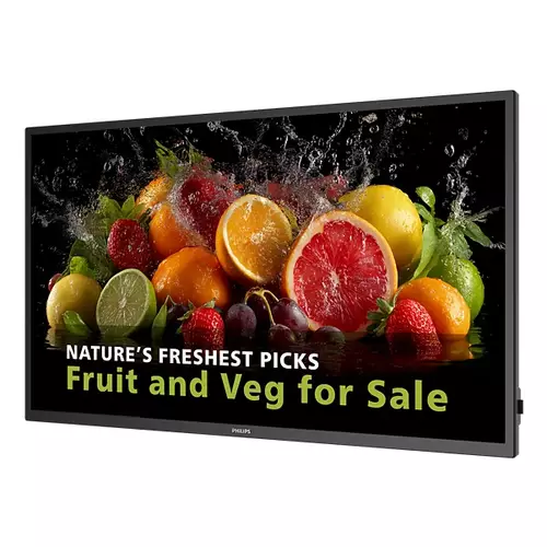 Philips 5000 series 55BDL5050D/00 Signage Display 139.7 cm (55") LCD Wi-Fi 600 cd/m Full HD Black Built-in processor Android
