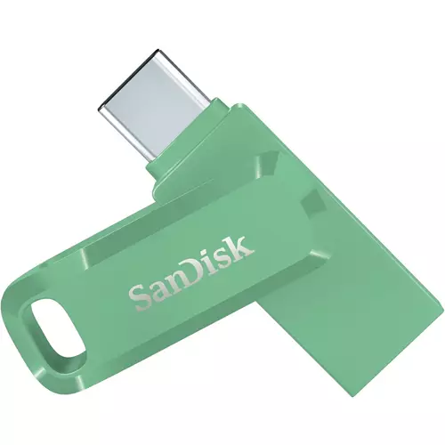 SanDisk Ultra Dual Drive Go USB 64GB USB flash drive USB Type-A / USB Type-C 3.2 Gen 1 (3.1 Gen 1) Green