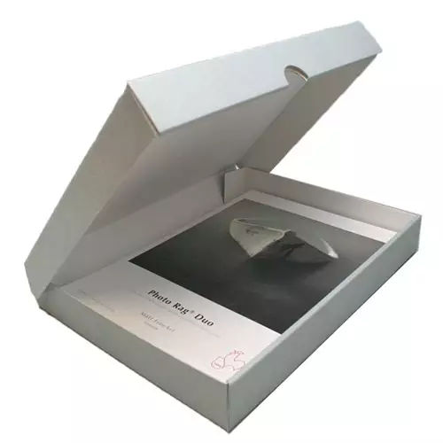 Photos - Other Components Portfolio Hahnemhle 10121310 file storage box Cardboard Light grey White 
