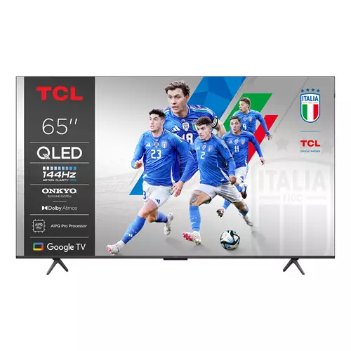 [£549 with Voucher, No Code Reqired] TCL 65P8K QLED 4K HDR PRO Smart GOOGLE TV-65P8K-UK(288Hz Game Accelerator, ONKYO 2.1 SOUND SYSTEM, Miracast & Google Cast)