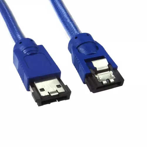 Cables Direct RB-471 SATA cable 1.5 m eSATA Blue