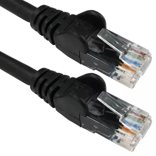 Cables Direct 10m Economy Gigabit Networking Cable - Black