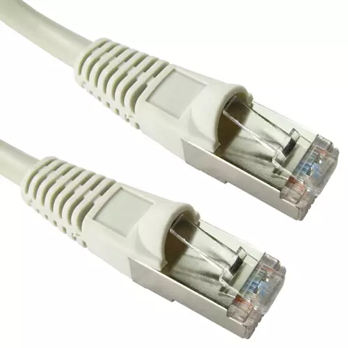 Cables Direct B5ST-310 networking cable White 10 m Cat5e F/UTP (FTP)