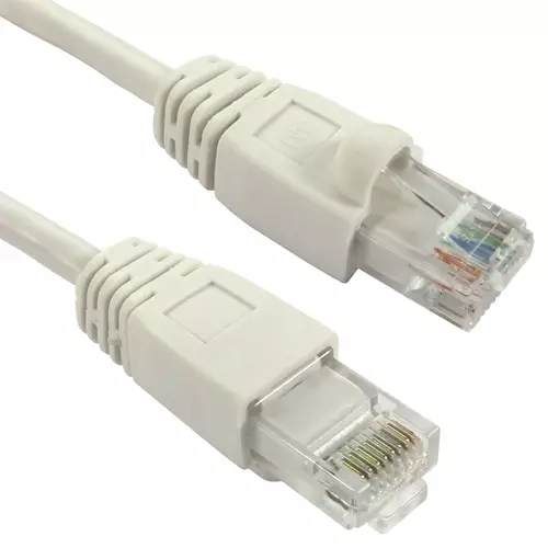 Cables Direct B5-110W networking cable Grey 10 m Cat5e U/UTP (UTP)