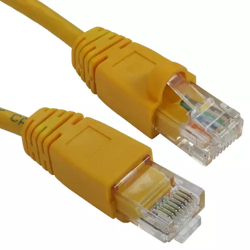 Cables Direct B5-110Y networking cable Yellow 10 m Cat5e U/UTP (UTP)