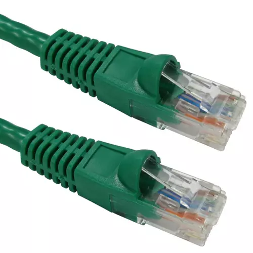 Cables Direct B6-510G networking cable Green 10 m Cat6 U/UTP (UTP)