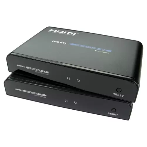 Cables Direct HD-EX345-120A AV extender AV transmitter & receiver Black