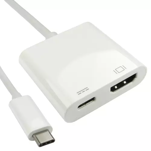 Cables Direct USB3C-HDMICAB-WPD USB graphics adapter 3840 x 2160 pixels White