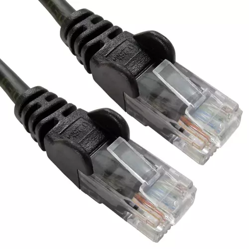 Cables Direct 15m Economy 10/100 Networking Cable - Black