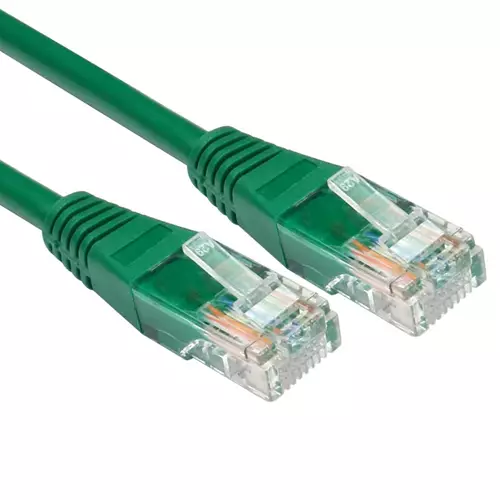 Cables Direct 15mtr CAT 5E Cable Green networking cable 15 m