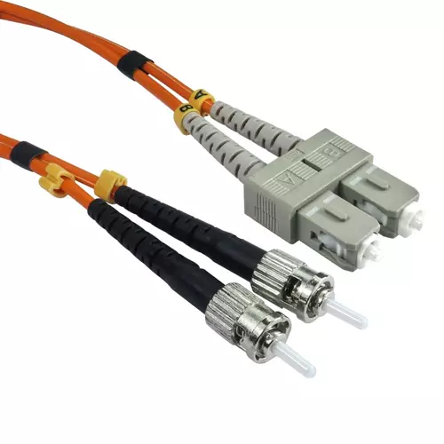 Cables Direct ST-SC OM2 MMF 15m InfiniBand/fibre optic cable Orange