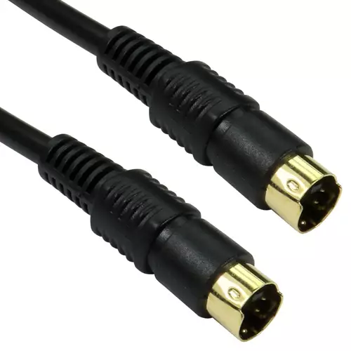 Cables Direct 2VV-15 S-video cable 15 m Black