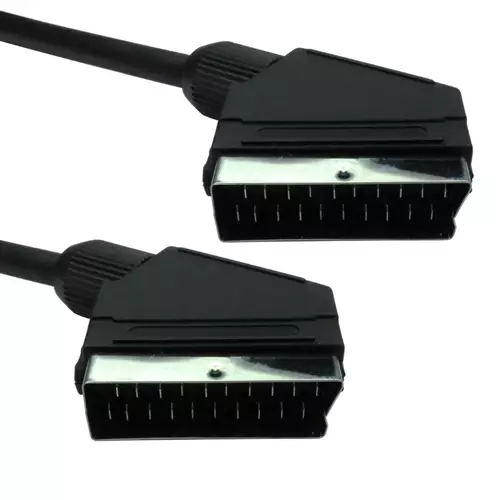 Cables Direct 1SS-15 SCART cable 15 m SCART (21-pin) Black
