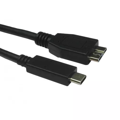 Cables Direct 1M USB 3.1 GEN 2 TYPE C - MO B10G3A 1 m Micro-USB B USB C USB 3.2 Gen 2 (3.1 Gen 2) 10 Gbit/s Black