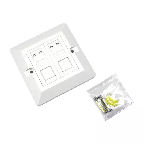 Cables Direct UT-8702 wall plate/switch cover White