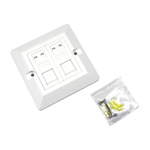 Cables Direct UT-8802 wall plate/switch cover White