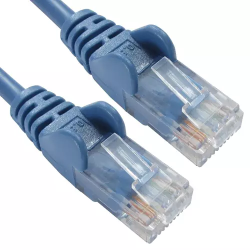Cables Direct 20m Economy 10/100 Networking Cable - Blue
