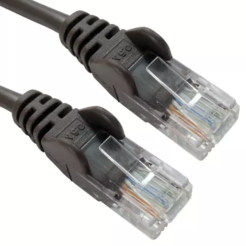 Cables Direct 20m Economy 10/100 Networking Cable - Brown