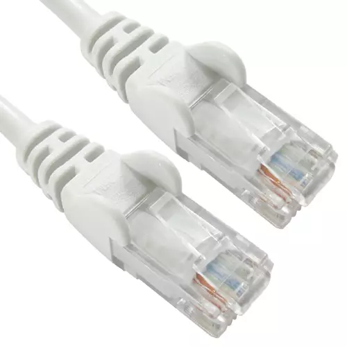 Cables Direct 20m Economy 10/100 Networking Cable - White