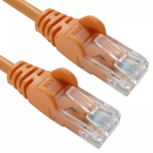 Cables Direct 20m Economy 10/100 Networking Cable - Orange