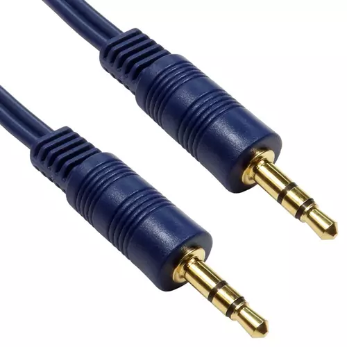 Cables Direct 3.5mm 20m audio cable Blue
