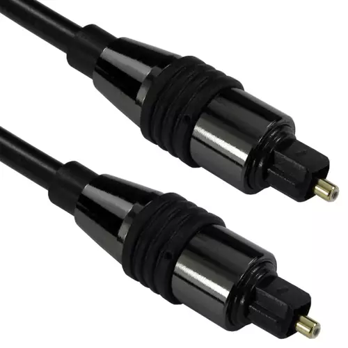 Cables Direct 4OPT-120 audio cable 20 m TOSLINK Black