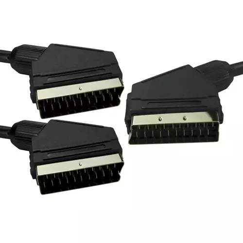 Cables Direct 2SS-102 cable splitter/combiner Black