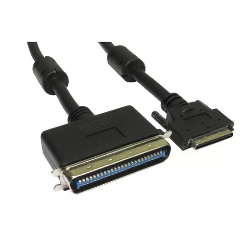 Cables Direct 2m CN50 M/U2CN68 M SCSI-5 SCSI cable Black External Centronics C50 68-p