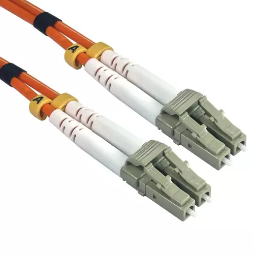 Cables Direct 30.0m LC-LC 50/125 MMD OM2 InfiniBand/fibre optic cable 30 m Orange