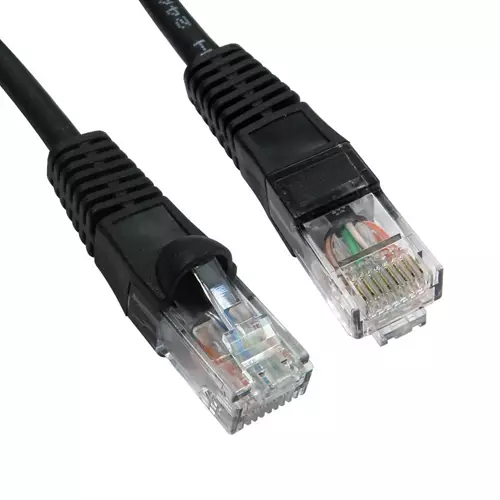 Cables Direct Cat6 30m networking cable Black U/UTP (UTP)