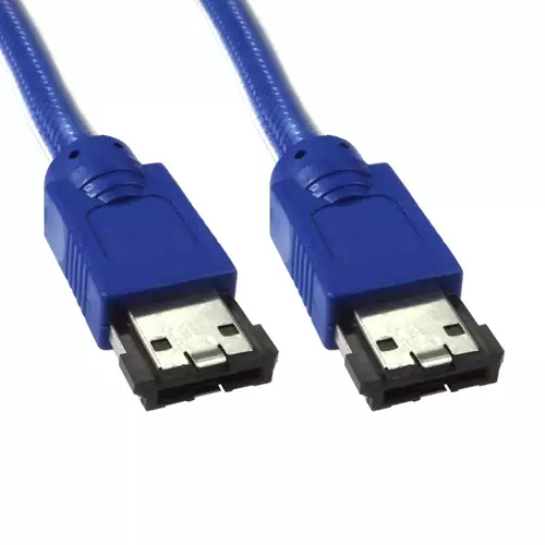 Cables Direct RB-463 SATA cable 3 m eSATA Blue