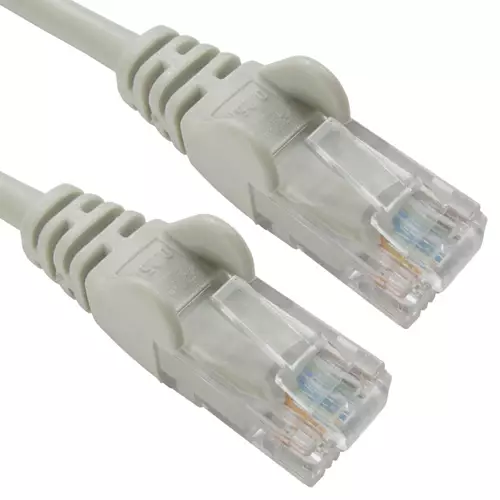 Cables Direct 50m Economy 10/100 Networking Cable - Grey