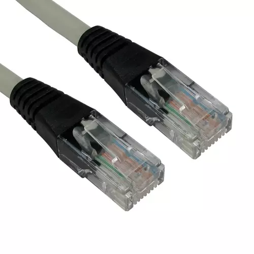Cables Direct 5.0mtr CAT 5E Cable networking cable Grey 5 m