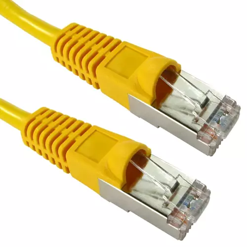 Cables Direct B5ST-305Y networking cable Yellow 5 m Cat5e F/UTP (FTP)