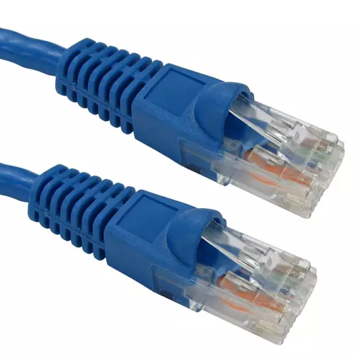 Cables Direct B6-505B networking cable Blue 5 m Cat6 U/UTP (UTP)