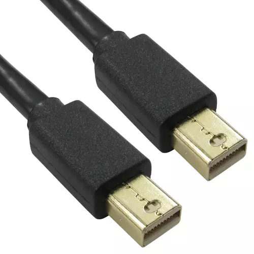 Cables Direct Mini DisplayPort. 5m Black