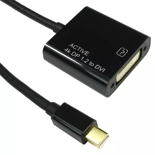 Cables Direct mini DP - DVI 15cm 0.15 m Mini DisplayPort DVI-D Black