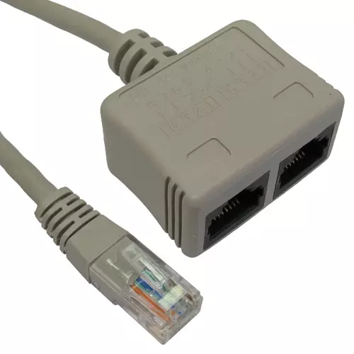 Cables Direct RJ-ECON network splitter White