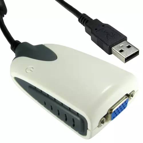 Cables Direct USB2-VGA3 USB graphics adapter 1680 x 1050 pixels Black White