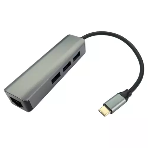 CDL USB C Gig Lan-3 Port A Hub
